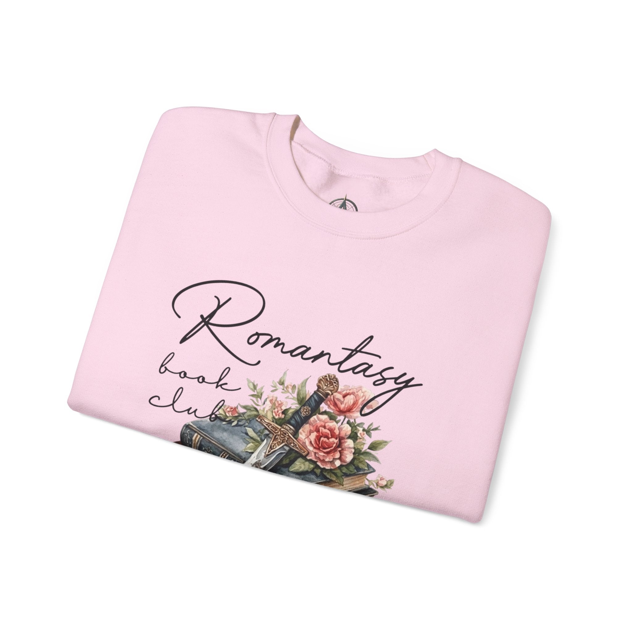 Romantasy Book Club Sweatshirt — Floral Books & Quill Crewneck