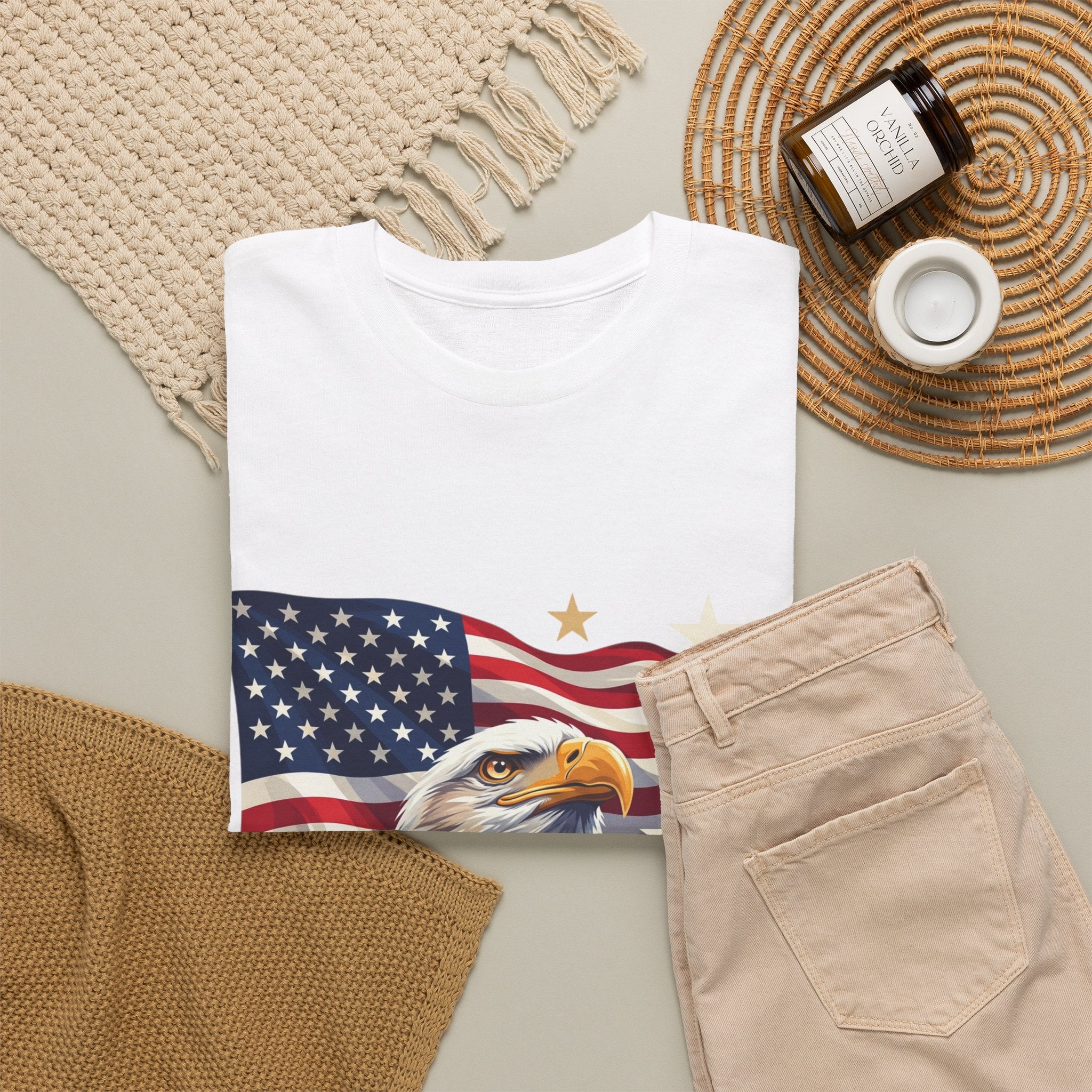 American 250 Unisex Heavy Cotton Tee