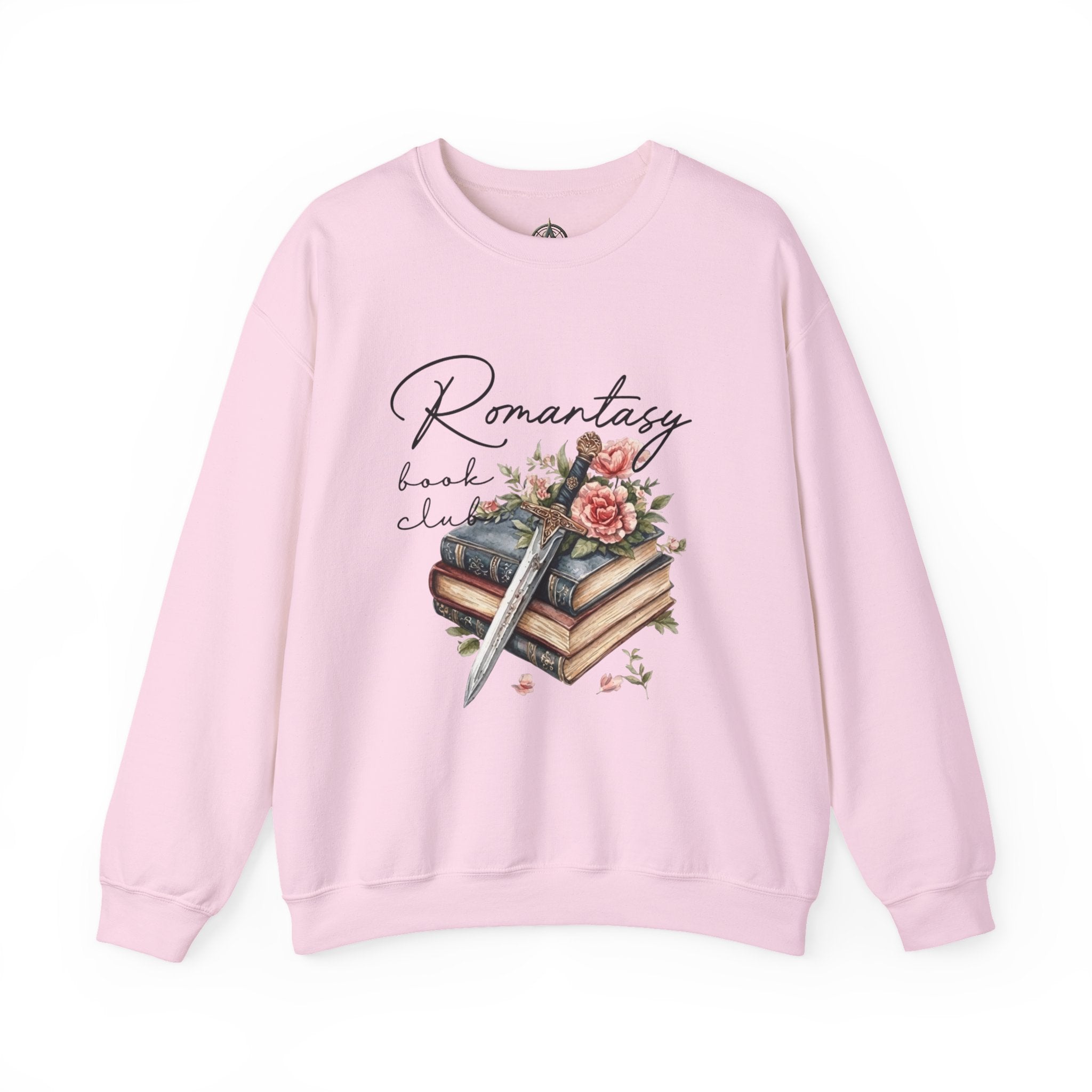 Romantasy Book Club Sweatshirt — Floral Books & Quill Crewneck