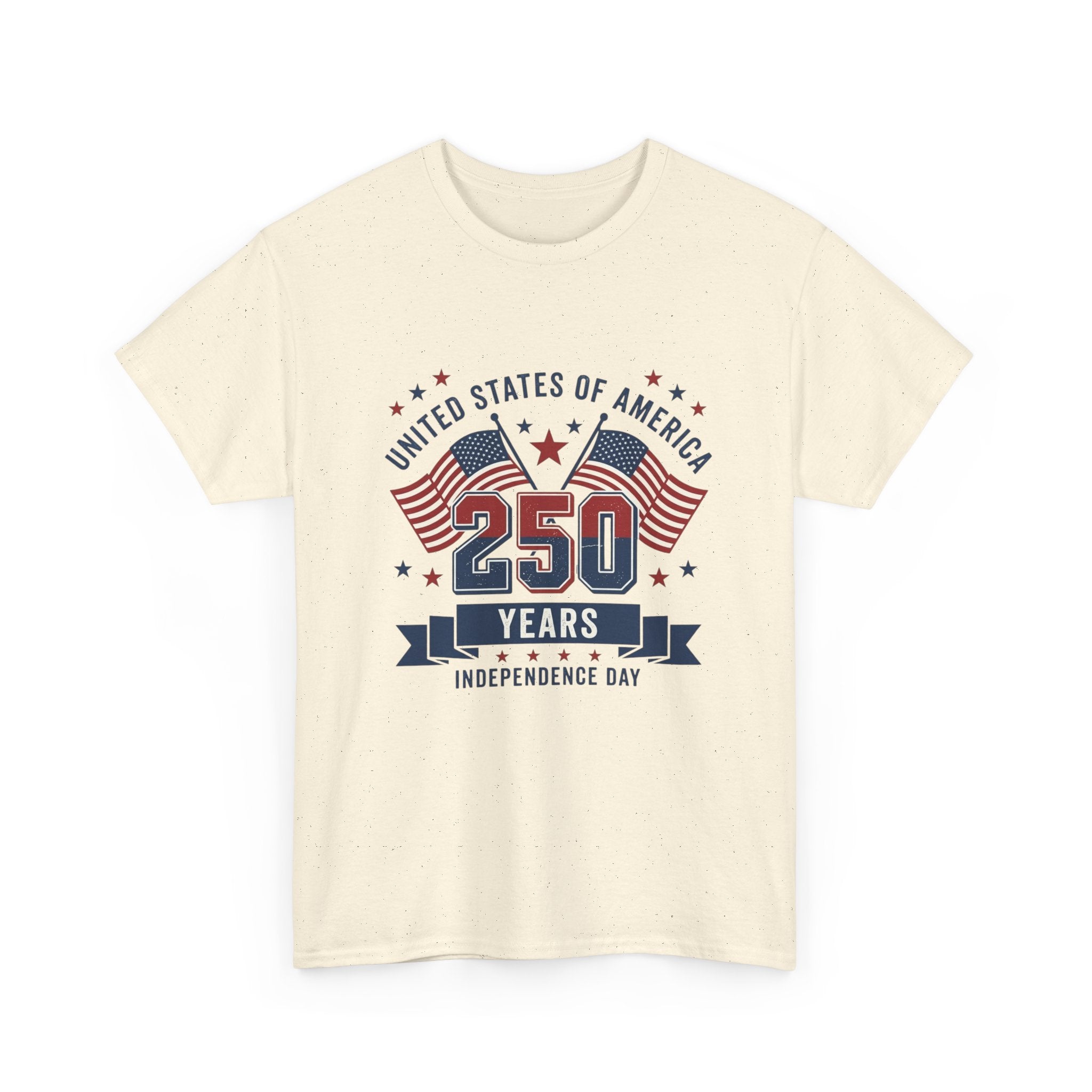 250 Years Independence Day T-Shirt — USA Flag Patriotic Tee