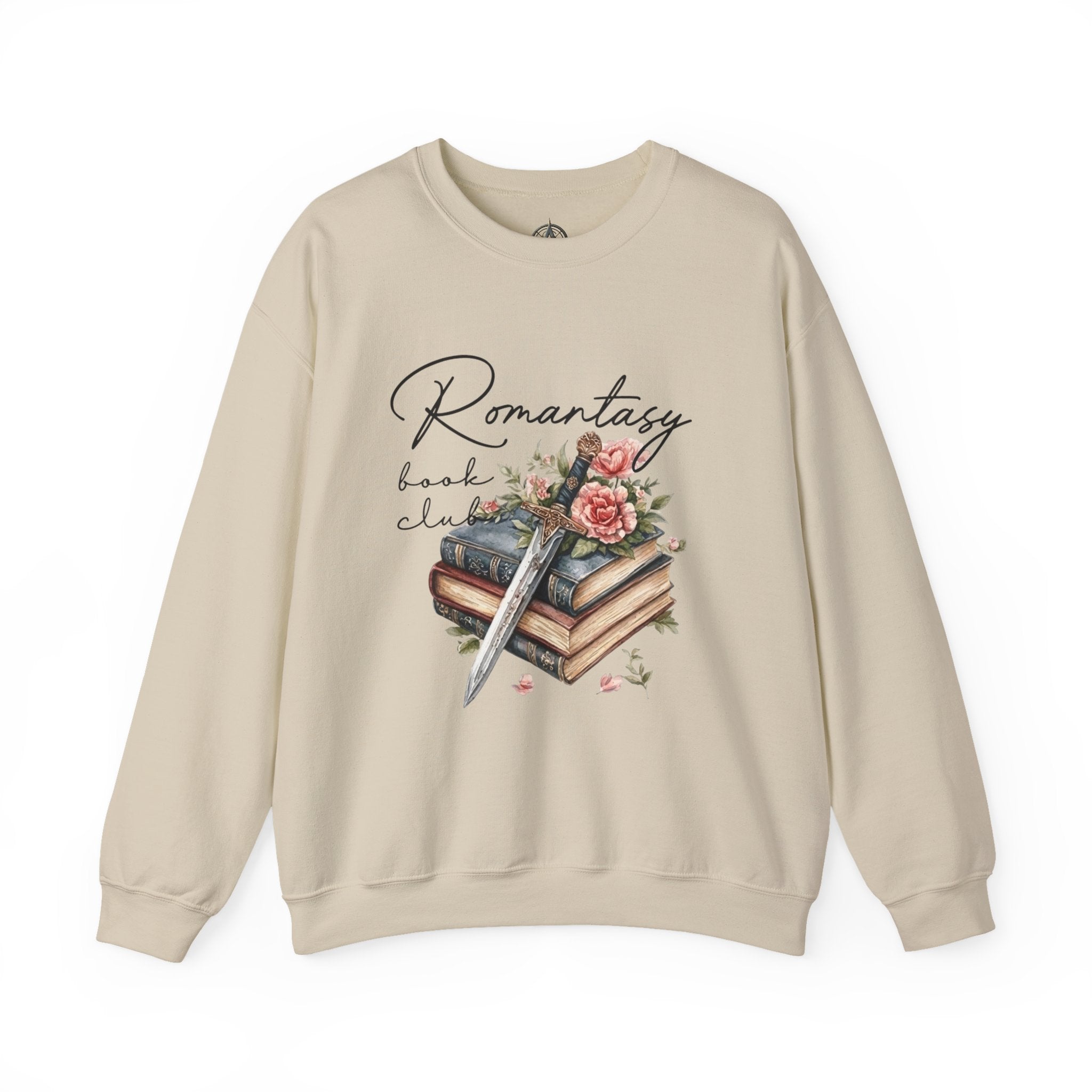 Romantasy Book Club Sweatshirt — Floral Books & Quill Crewneck
