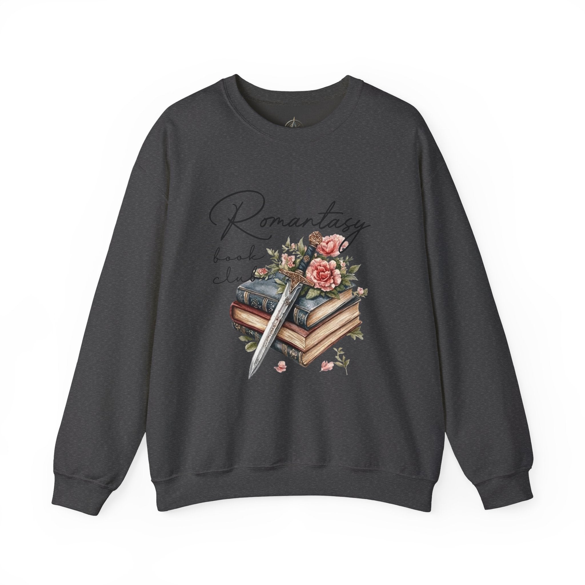 Romantasy Book Club Sweatshirt — Floral Books & Quill Crewneck