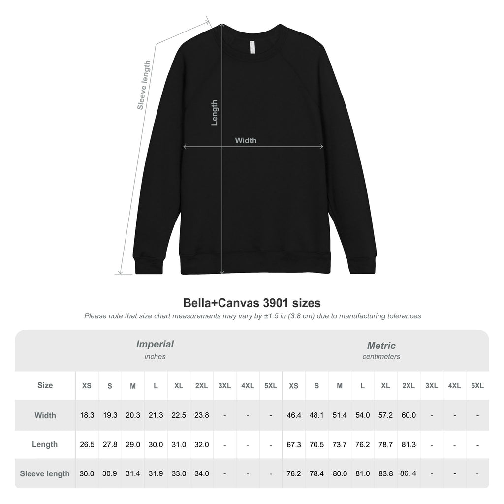 Skeletom Coffee Unisex Sponge Fleece Raglan Sweatshirt