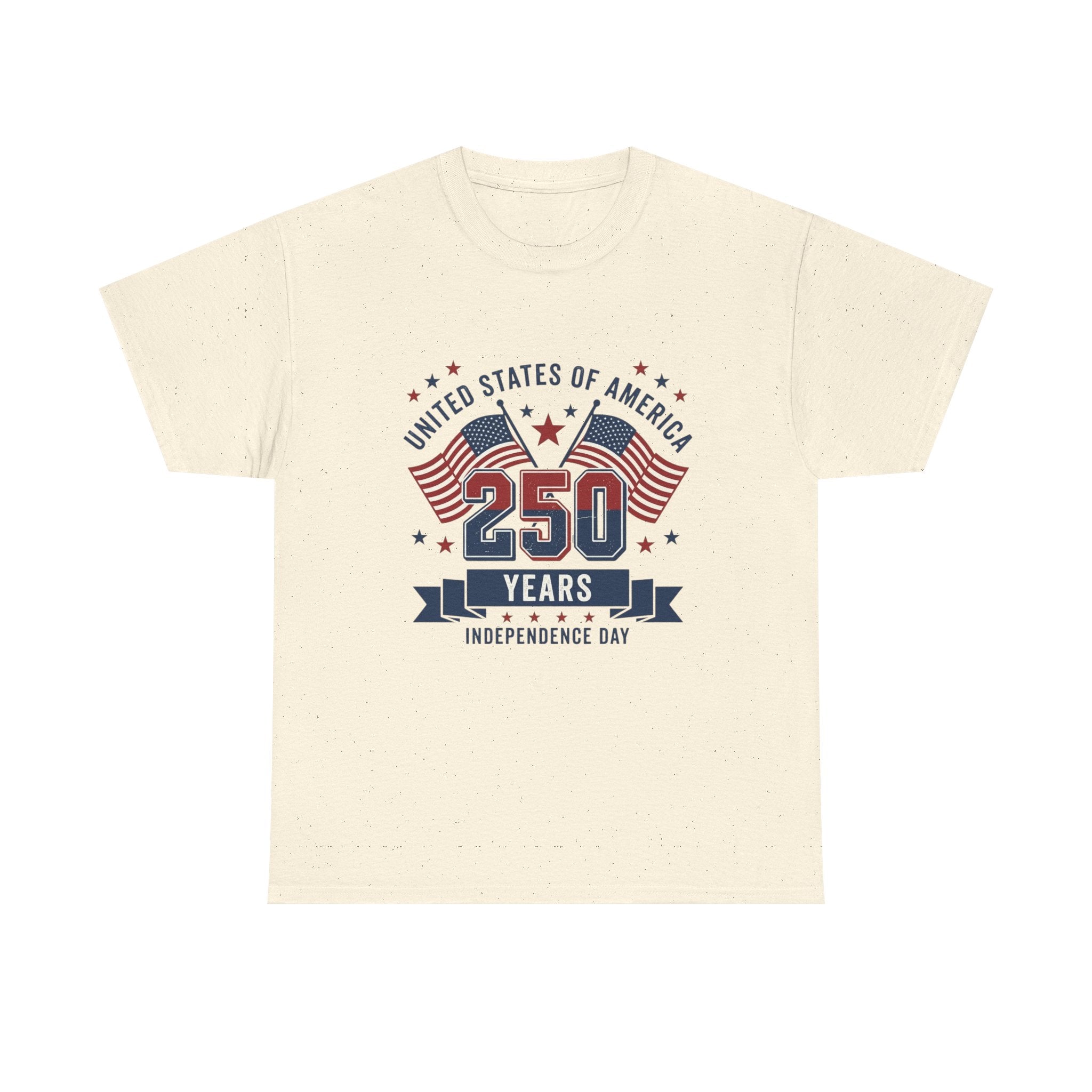250 Years Independence Day T-Shirt — USA Flag Patriotic Tee
