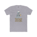 Skeleton Coffee Tee — “Dead Inside but at least there’s coffee” Funny Goth Graphic T-Shirt