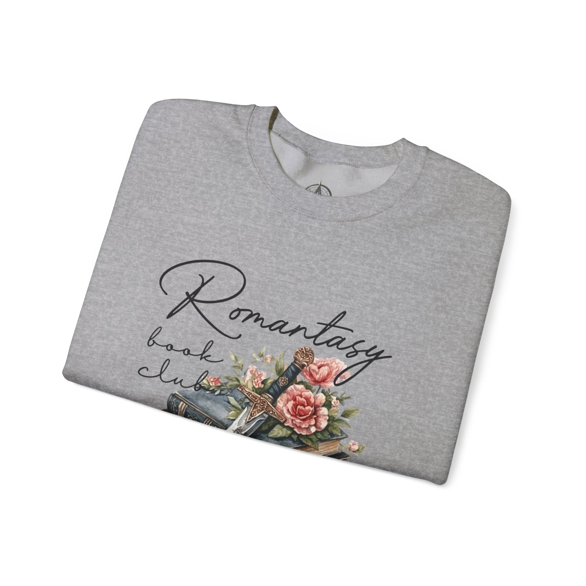 Romantasy Book Club Sweatshirt — Floral Books & Quill Crewneck