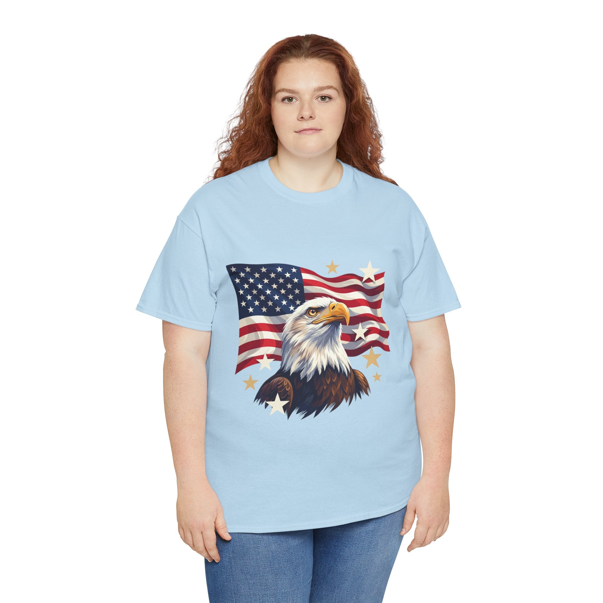 American 250 Unisex Heavy Cotton Tee