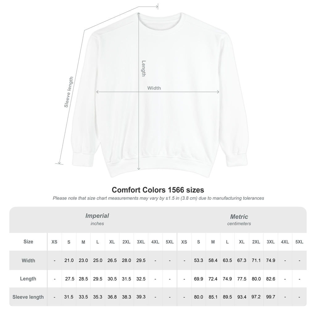 Book Lovers Garment-Dyed Sweatshirt